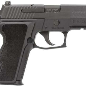 Sig P229 9MM 3.9In Enhanced Elite Black Da/Sa Siglite E2 Grip (2) 10Rd Steel MAG CA Compliant SRT - Handsguns | American Guns & Ammo