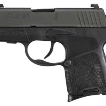 Sig P290 9MM 2.9In Nitron Black DAO Siglite Polymer Grip (1) 6RD (1) 8RD Steel MAG - Handsguns | American Guns & Ammo