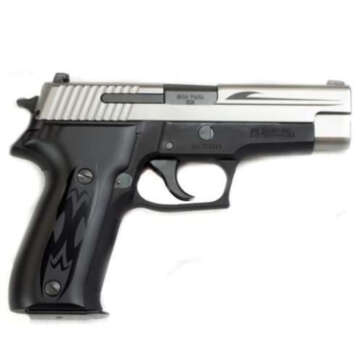 Sig P226 Tribal 9mm, Two Tone, SigLite,, rd, 15 rd - Handsguns - American Guns & Ammo