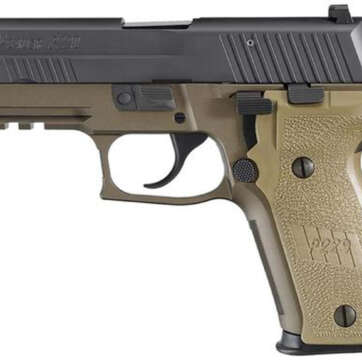 Sig P229 9MM 3.9In Combat 2-Tone Flat Dark Earth Da/Sa Siglite Flat Dark Earth Polymer Grip (2) 15Rd Steel MAG Phos. - Handsguns - American Guns & Ammo