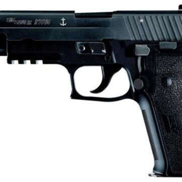 Sig P226 MK25 9mm, SA/DA, 4.4" Threaded Barrel, 10rd, Black - Handsguns - American Guns & Ammo