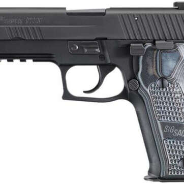 Sig P226 9MM 4.4In Extreme Black Da/Sa Siglite Black/Gray G10 Grip (2) 10Rd Steel MAG CA Compliant SRT - Handsguns | American Guns & Ammo