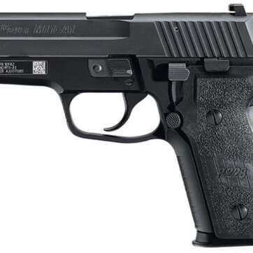 Sig P229 Compact M11-A1 Single/Double 9mm 3.9" Barrel, Black Polymer Grip Black Nitron Stainless Steel, 10rd - Handsguns - American Guns & Ammo