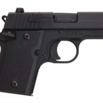 Sig P938 9MM 3IN Nitron Black SAO Siglite Polymer Grip (1) 6RD Steel MAG Ambi Safety - Handsguns | American Guns & Ammo