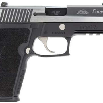 Sig P227 Equinox 45 ACP 4.4 Barrel 2 Tone Fiber Optic Sight & Siglite Night Sights 10 Rd Mag - Handsguns - American Guns & Ammo