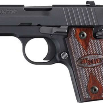 Sig P938 22LR Sub Compact Pistol Rosewood Grips, Night Sights - Handsguns | American Guns & Ammo