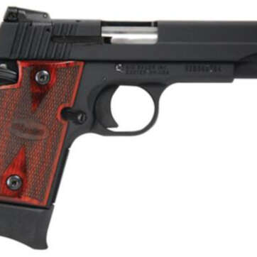 Sig P938 22LR 4.1In Target Black SAO Adjustable Sights Rosewood Grip (1) 10Rd Poly MAG Ambi Safety - Handsguns | American Guns & Ammo
