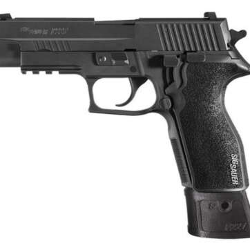 Sig P227 45 ACP 4.4In TAC OPS Black Da/Sa Siglite G10 Magwell Grip (4) 14Rd Steel MAG SRT - Handsguns | American Guns & Ammo