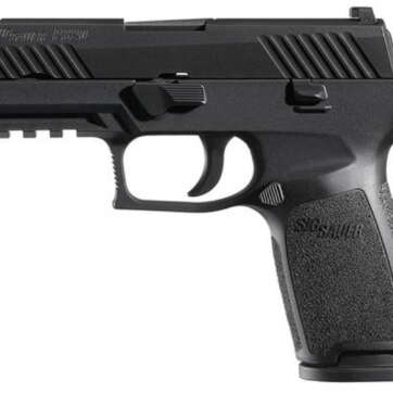 Sig P320 9mm 3.9" Barrel Nitron Finish Night Sights (2) 17Rd Steel Mag - Handsguns | American Guns & Ammo