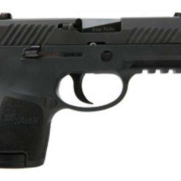 Sig P320 Subcompact Double 9mm, 3.6" Barrel, Polymer Grip Black, 12rd - Handsguns - American Guns & Ammo