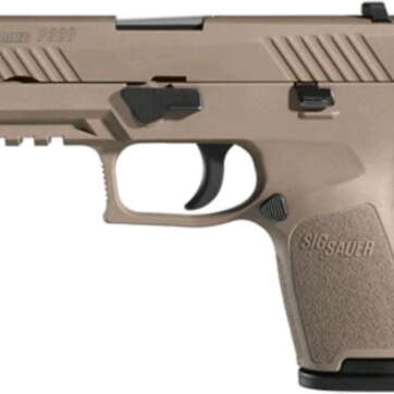 Sig P320 Compact 45 ACP, Flat Dark Earth,, , Nightsights, 9 rd - Handsguns - American Guns & Ammo