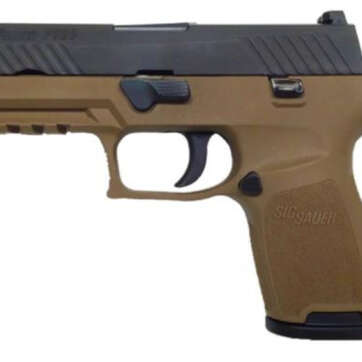 Sig P320 Compact 9mm3.9" Barrel Flat Dark Earth 15rd Mag - Handsguns | American Guns & Ammo