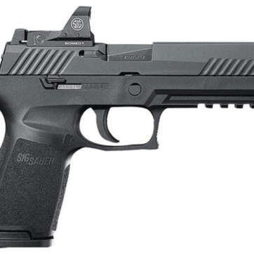 Sig P320 RX, 9mm, 4.7", 10rd, Black Nitride,, Sig Romeo 1 Red Dot - Handsguns - American Guns & Ammo