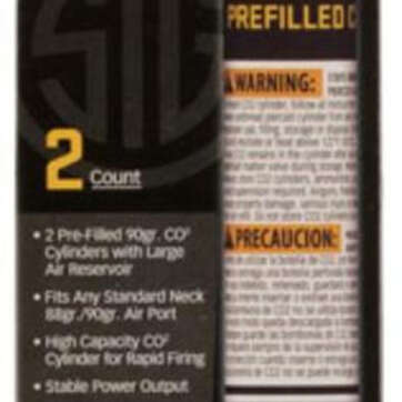 Sig Airguns CO2 90 gram 2 Per Pack - Air Guns & BB Guns | American Guns & Ammo