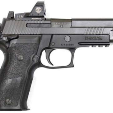 Sig P226 Elite SAO 9mm, 4.4",, , Mounted Romeo1 Reflex Sight, 15 rd - Handsguns | American Guns & Ammo