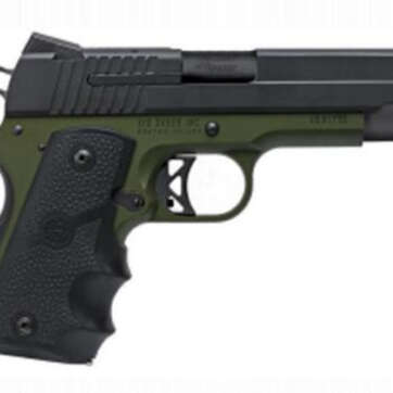 Sig 1911 Army Compact C3 45 ACP, 4.2" Barrel, Army Green/Black TALO Exclusive, 7rd MAg - Handsguns | American Guns & Ammo