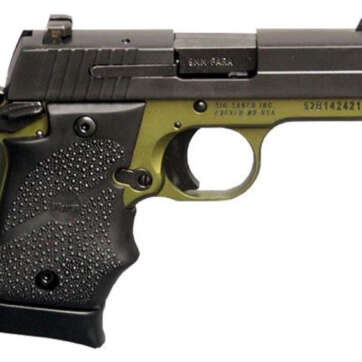 Sig P938 9MM Army Green, Night Sights 7 Rd Mag - Handsguns | American Guns & Ammo