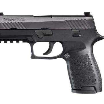 Sig P320 Compact, 9mm, 3.9", 10rd, MA Compliant, Black - Handsguns - American Guns & Ammo