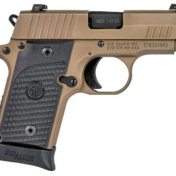 Sig P238 Emperor Scorpion, .380 ACP, 2.7", G10 Grips, FDE, 6/7 rd - Handsguns | American Guns & Ammo