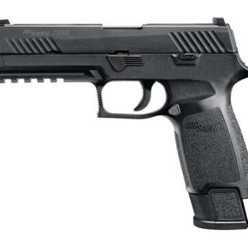 Sig P320 9mm 4.7" TAC OPS TFO Front/Siglite Rear Modular Polymer Grip (4) 21Rd Steel Mags - Handsguns | American Guns & Ammo