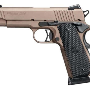 Sig 1911 Emperor Scorpion 357 Sig 4.2" Barrel Flat Dark Earth g10 Grips 8rd Mag - Handsguns | American Guns & Ammo