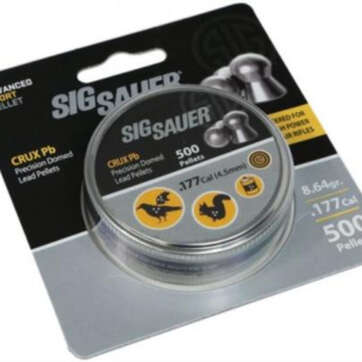 Sig Pellet, .177 Cal, Crux Lead, 500 Count, Blister Pack - Air Guns & BB Guns | American Guns & Ammo