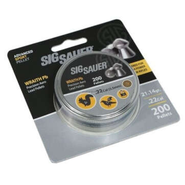 Sig Pellet .22 Cal, Wraith Lead, Blister Pack, 200/Pack - Air Guns & BB Guns | American Guns & Ammo