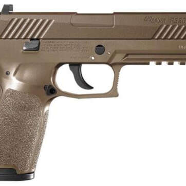 Sig P320 Air Gun, .177 Cal, 30rd, Coyote Tan, C02 Powered - Air Guns & BB Guns | American Guns & Ammo