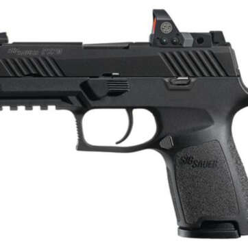 Sig P320 Compact RX Romeo1 Sight 9mm, 3.9", Black Stainless, No Manual Safety, 15rd Mag - Handsguns - American Guns & Ammo