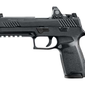 Sig P320 Full Size RX Double 9mm, 4.7" Barrel, No Manual Safety, Romeo1 Red Dot, 2x17rd Mags - Handsguns | American Guns & Ammo