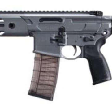 Sig MCX Virtus Pistol .300 AAC Blackout 9" Barrel M-LOK Folding Stabilizing Brace Gray 30rd Mag - Handsguns | American Guns & Ammo