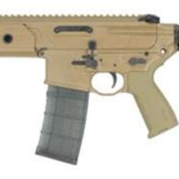 Sig MCX Virtus Pistol 5.56/223 11.5" Barrel M-LOK Col. Stabilizing Brace Flat Dark Earth 30rd Mag - Handsguns | American Guns & Ammo