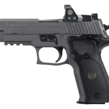 Sig P226 Full Size Legion RX Red Dot9mm, 4.4", Black G10 Grip, Gray PVD 10rd Mag - Handsguns - American Guns & Ammo