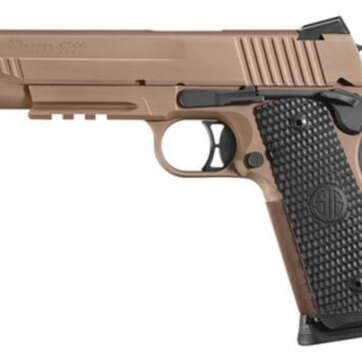 Sig 1911 45 ACP Emporer Scorpion, 5", G10 Piranha Grips, 8rd, *MA* Compliant - Handsguns - American Guns & Ammo