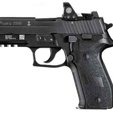 Sig P226 MK25 9mm, 4.4" Barrel, Romeo1 Reflex Sight, Black, 3x15rd Mags - Handsguns | American Guns & Ammo