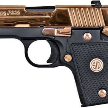 SIG P238, .380 ACP, 2.7", 6rd, SIGLITE NS, Rose Gold - Handsguns | American Guns & Ammo