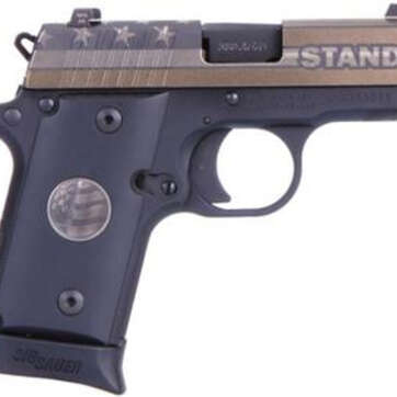 Sig P238 United We Stand Special Edition.380 ACP, 3" Barrel, Micro Compact 6/7rd - Handsguns | American Guns & Ammo