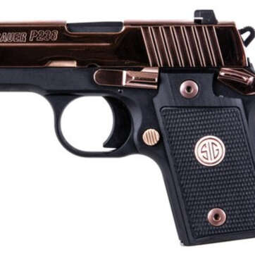 Sig P238, .380 ACP, 2.7" Barrel, 6rd, Siglite, SAO, Rose Gold - Handsguns | American Guns & Ammo
