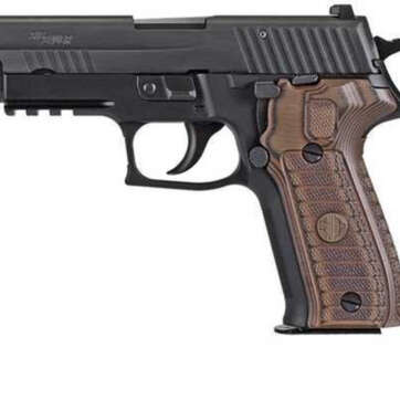 Sig P226, 9mm, 4.4" Barrel, 10rd, Brown G10 Grips, Black - Handsguns - American Guns & Ammo