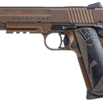 Sig Spartan II 1911, 45 ACP, 5", 8rd, Distressed Coyote Finish - Handsguns | American Guns & Ammo
