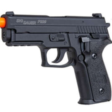Sig Airsoft Proforce P229, 6mm, 4.75", 25rd, Green GAS Power Source, Black - Air Guns & BB Guns | American Guns & Ammo