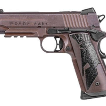 Sig 1911 Spartan II Carry, 45 ACP, 4.2", 8rd, Distressed Coyote Brown - Handsguns - American Guns & Ammo