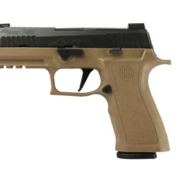 SIG P320 X-Series, 9mm, 3.9", 17rd, X-Ray3 NS, Black Slide, Coyote Frame - Handsguns | American Guns & Ammo