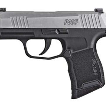 SIG P365 9mm, 3.1" Barrel, 2-Tone, Striker, X-Ray 3, Black Grip, 2x10rd Mags - Handsguns | American Guns & Ammo