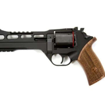 Chiappa Rhino 60DS, .40 S&W, 6", 6rd, Black, Wood Grips, Adj. Sights - Handsguns | American Guns & Ammo