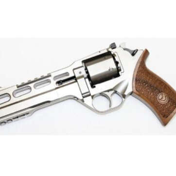 Chiappa Rhino 60DS, .40 S&W, 6", Chrome Finish, Adjustable Sights - Handsguns | American Guns & Ammo