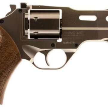 Chiappa Rhino 40DS SAR, .357 Magnum, 4", 6rd, Walnut Grip, Stainless Steel - Handsguns | American Guns & Ammo