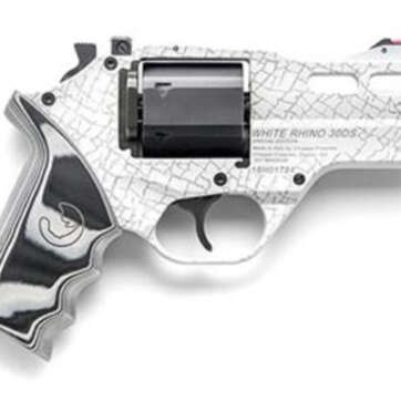 Chiappa White Rhino 30DS, .357 Magnum, 4", Skin Laser, Fiber Optic Sights - Handsguns | American Guns & Ammo