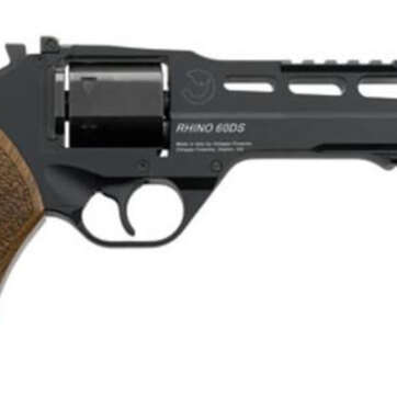 Chiappa Rhino 60DS SAR, 9mm, 6" Barrel, 6rd, Black - Handsguns | American Guns & Ammo