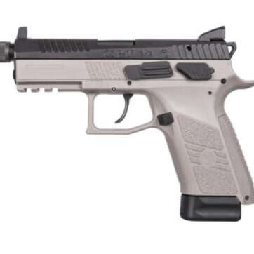 CZ P-07 9mm,, , Urban Grey Frame, Black Slide, Suppressor Ready, NS,, 10 rd - Handsguns - American Guns & Ammo